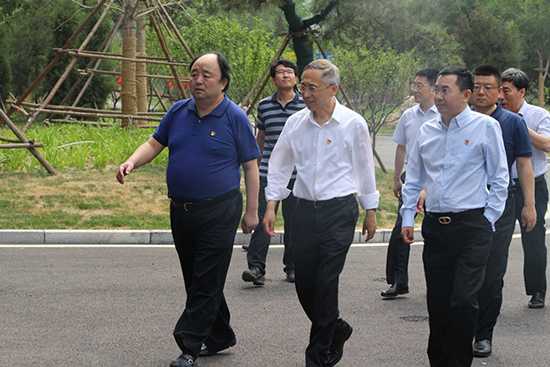 北京市副市长杨斌调研绿色动力通州项目